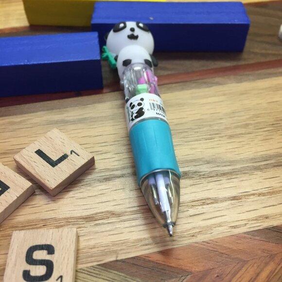 Blue Panda Multi Colored Ballpoint Pen - Picture 2 of 4